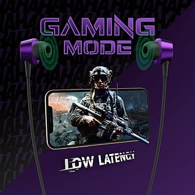 ZEBRONICS DC JOKER edition YOGA N3 with 46 Hours backup, Bluetooth v5.2 Wireless Neckband, ENC Calling, Gaming mode (Upto 50ms), Voice assistant, Dual pairing, Splash proof and Type C