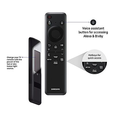 Samsung 138 cm (55 inches) 4K Ultra HD AI Smart Neo-QLED TV QA55QN90DAULXL