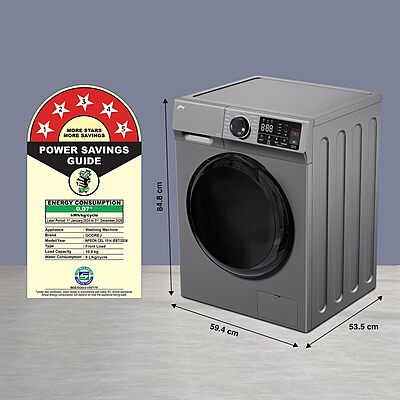 Godrej 10 Kg 5 Star, With AI Tech, Digi Inverter Fully-Automatic Front Load Washing Machine
