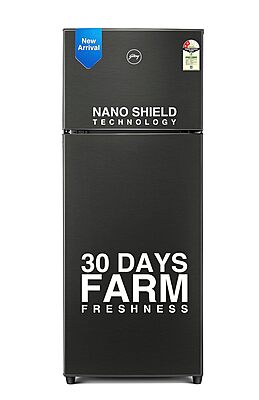 Godrej Edge 294 L 2 Star With 95%+ Food Surface Disinfection with Nano Shield TechnologyInverter Frost Free Double Door Refrigerator Godrej Edge 294 L 2 Star With 95%+ Food Surface Disinfection with Nano Shield TechnologyInverter Frost Free Double Door Refrigerator