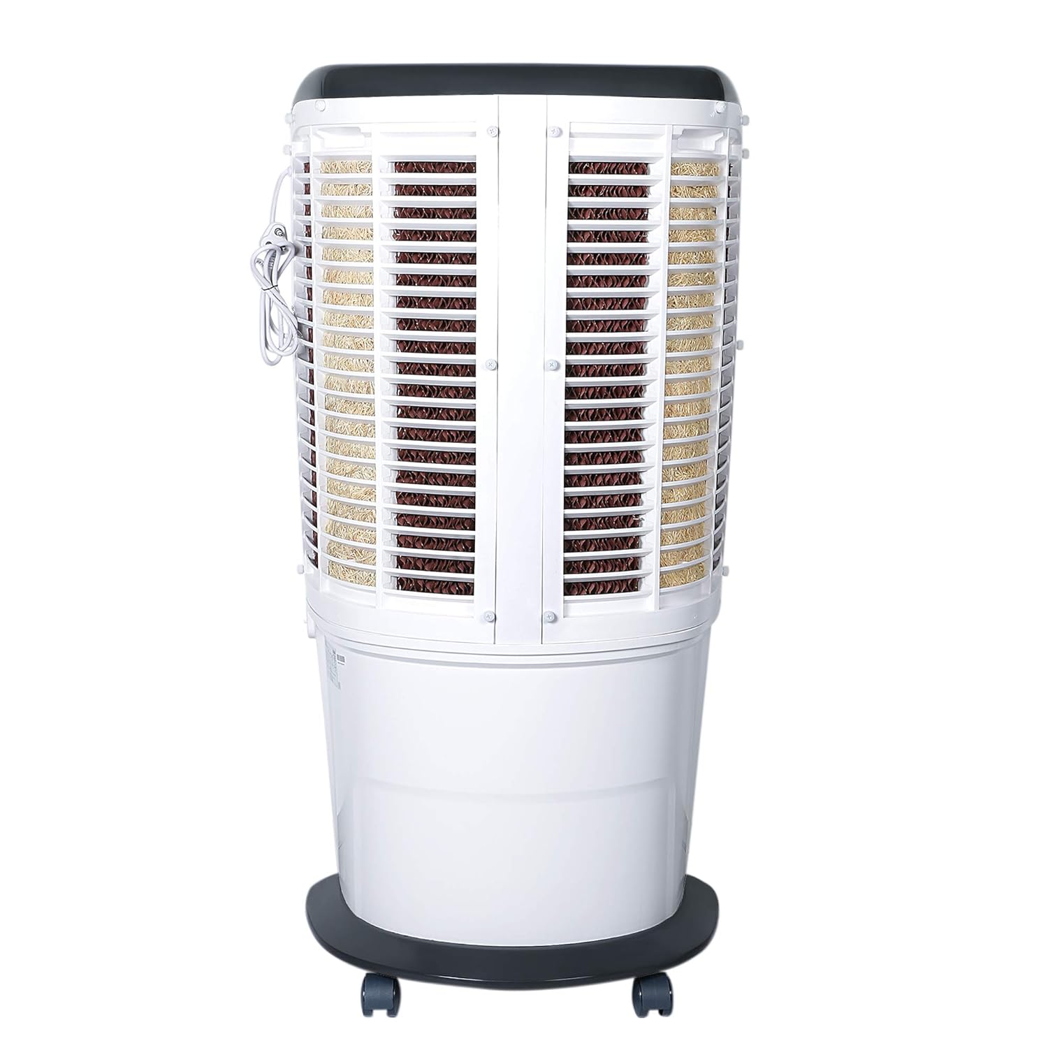 Maharaja White line Plastic Hybridcool 55-Litre Air Cooler with Remote, 55 Liters,