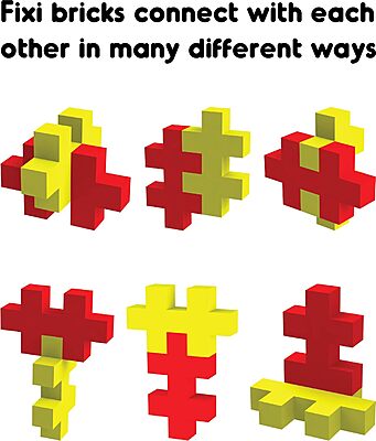 Fixi Bricks Giraffe and Elephant Fixi Bricks Giraffe and Elephant