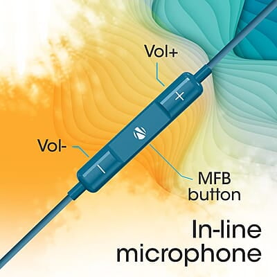 Zebronics Zeb-Buds 30 3.5Mm Stereo Wired In Ear Earphones With Mic For Calling, Volume Control, Multifunction Button, 14Mm Drivers, Stylish Eartip,1.2 Meter Durable Cable And Lightweight Design Zebronics Zeb-Buds 30 3.5Mm Stereo Wired In Ear Earphones With Mic For Calling, Volume Control, Multifunction Button, 14Mm Drivers, Stylish Eartip,1.2 Meter Durable Cable And Lightweight Design