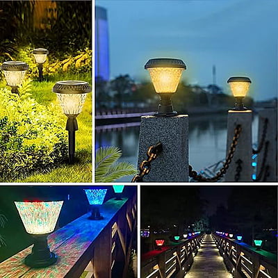 Solar Main Gate Light for Home Garden Outdoor Decoration Waterproof Solar Gardern Light Solar Main Gate Light for Home Garden Outdoor Decoration Waterproof Solar Gardern Light