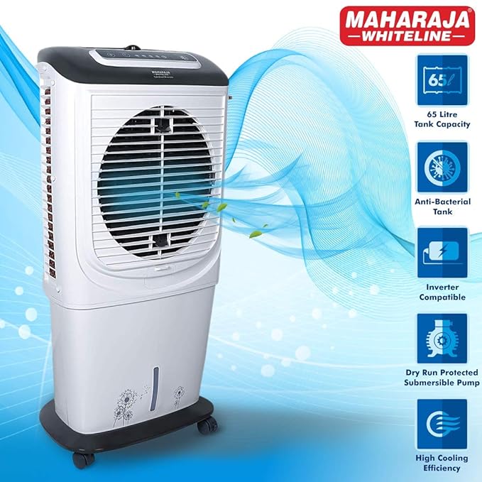 Maharaja White line HYBRIDCOOL 65 Liter Air Cooler with Remote
