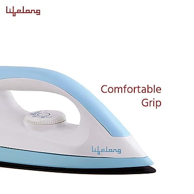 Lifelong Dry Iron Press 1100 W, Electric Dry Iron with Temperature Controle
