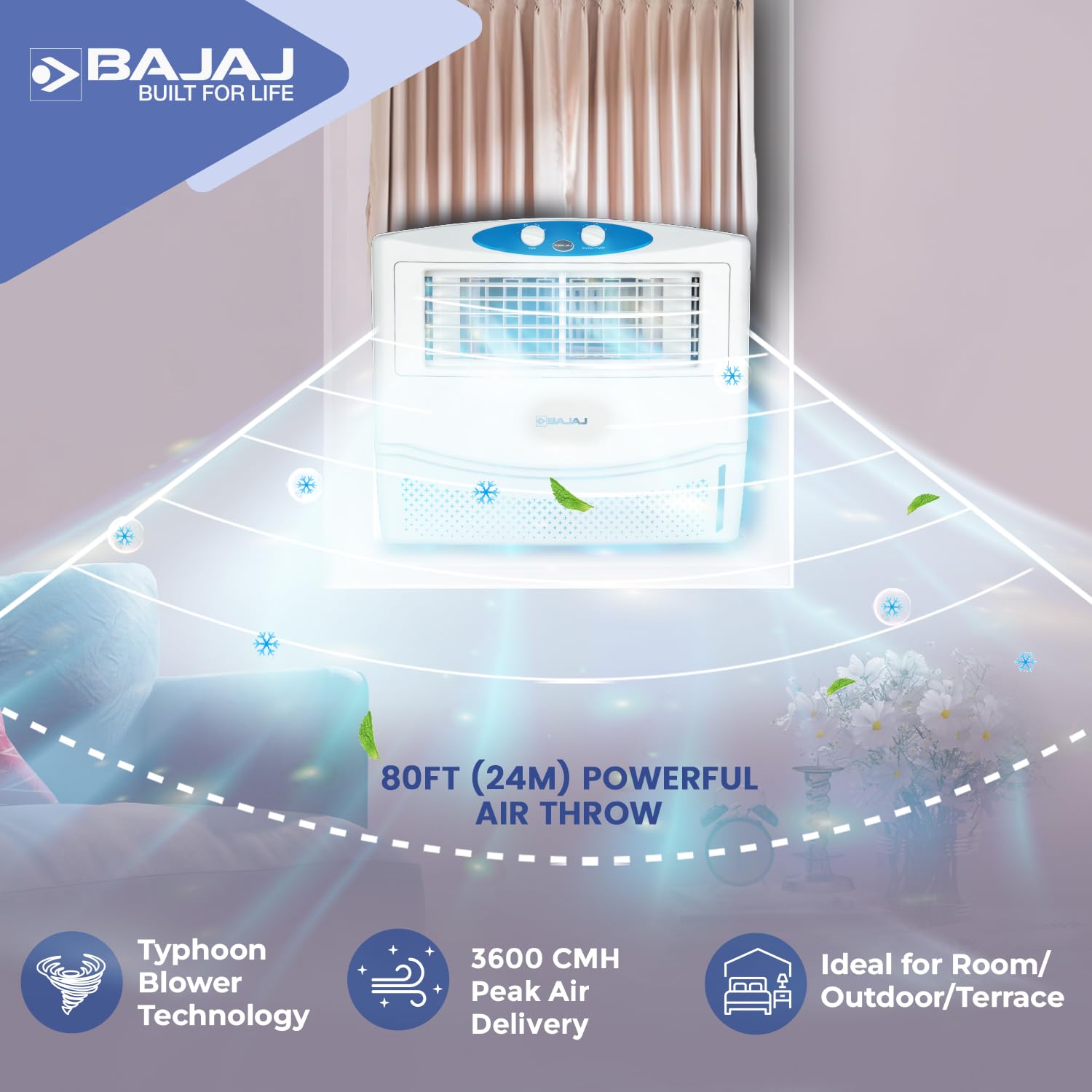 Bajaj IVORA LED Panel 15W NDL Square Bajaj IVORA LED Panel 15W NDL Square