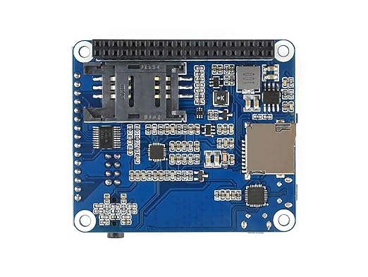 SIM7600G-H 4G HAT For Raspberry Pi, LTE Cat-4 4G / 3G / 2G Support, GNSS Positioning, Global Band
