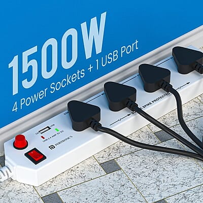 PORTRONICS 1292 Power Plate 4