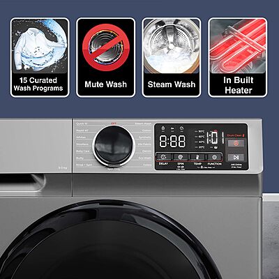 Godrej 9 Kg 5 Star, With AI Tech, Digi Inverter Fully-Automatic Front Load Washing Machine