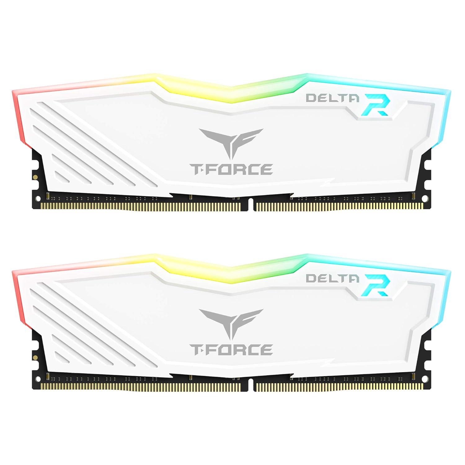 TeamGroup T-Force Delta RGB DDR4 RAM Kit, Desktop Gaming Memory, Metal Heatsink, ARGB Sync, XMP 2.0, for Intel/AMD CPU, High Performance Low Latency Module TeamGroup T-Force Delta RGB DDR4 RAM Kit, Desktop Gaming Memory, Metal Heatsink, ARGB Sync, XMP 2.0, for Intel/AMD CPU, High Performance Low Latency Module