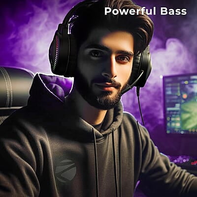 ZEBRONICS New Launch Blitz C Dolby Atmos Gaming Over Ear Headphone, 50Mm Neodymium Drivers, Padded Headband, Lightweight & Comfortable, RGB Lights, Flexible Mic, Type-C Connector, ZEBRONICS New Launch Blitz C Dolby Atmos Gaming Over Ear Headphone, 50Mm Neodymium Drivers, Padded Headband, Lightweight & Comfortable, RGB Lights, Flexible Mic, Type-C Connector,