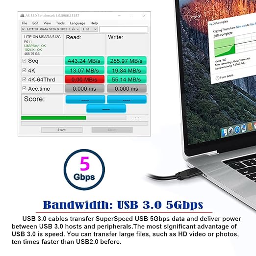 USB 3.0 Type Micro B with Locking Assemblable DIY Connector Plug Kit
