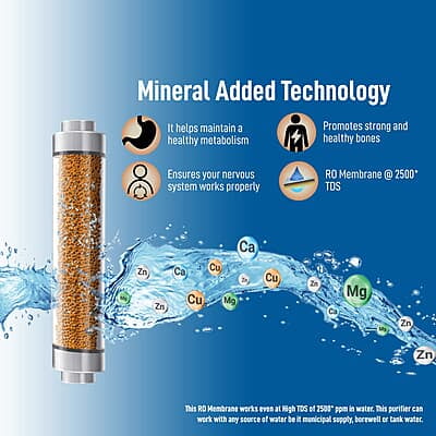 Faber FWP Galaxy PRO Reverse Osmosis Water Purifier 7L, black, ro+mat