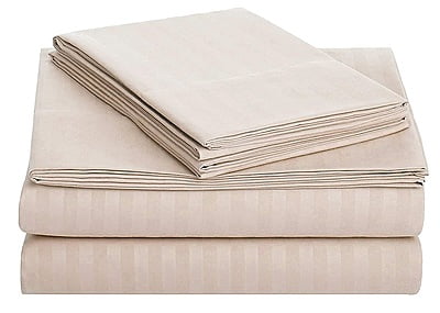 Duvet / Comforter Cover Glace Cotton 300 TC - Striped - Mellow Mocha Duvet / Comforter Cover Glace Cotton 300 TC - Striped - Mellow Mocha