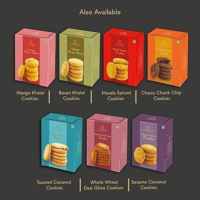 SMOOR Premium Traditional Nankhatai Cookies Crunchy & Sweet Gourmet Cookie Biscuits 150g SMOOR Premium Traditional Nankhatai Cookies Crunchy & Sweet Gourmet Cookie Biscuits 150g