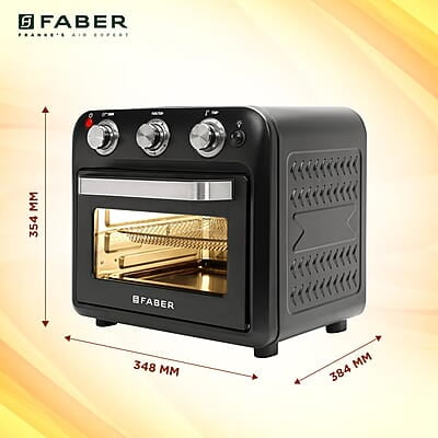 Faber 20 liter 1500 Watts Air Fryer Oven Fry, Bake, Roast, Toast, Defrost, Grill, Reheat & Broil