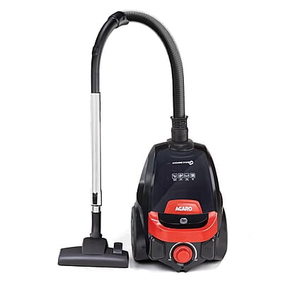 AGARO ICON 1600 Watts Bagless Dry Vacuum 24 kPa Variable Suction with Cyclonic Technology, 1.5L Bagless Bin