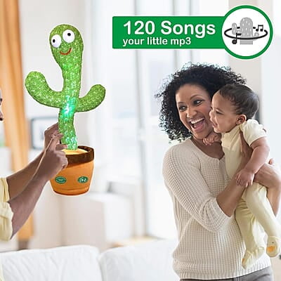 Dancing Cactus Plush Toy USB Charging,Sing 120pcs Songs Dancing Cactus Plush Toy USB Charging,Sing 120pcs Songs
