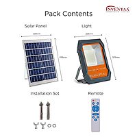 RDX flood 400 rechargable Solar Flood light