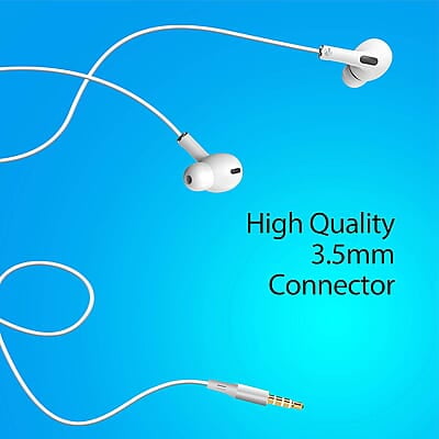 ZEBRONICS Zeb-Tulip Wired in Ear Earphone with Mic