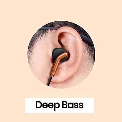 ZEBRONICS BRO 3.5mm Wired Earphones, in-Line MIC, Deep Bass, 1.2m Strong and Long Lasting Cable, Light Weight, Compatible with Mobile Tablet Laptop