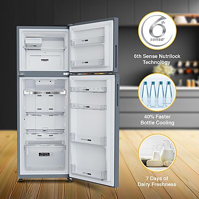 Whirlpool 325 L 3 Star Intellifresh Inverter Frost Free Double Door Refrigerator