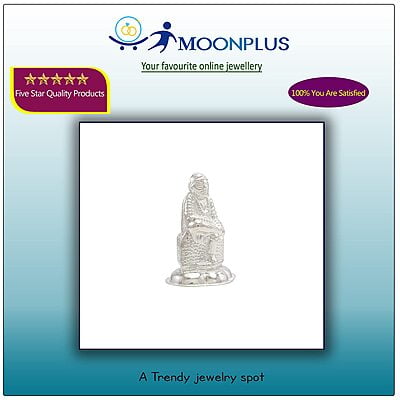 Silver Lord Sai Baba Idol