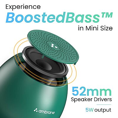 Ambrane Minipod (Green) Ambrane Minipod (Green)