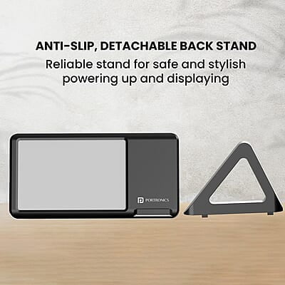 Portronics Freedom 5 Provides Double Utility- a 15W Wireless Charger for Your iPhone