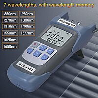 PON Optical Power Meter for EPON GPON xPON, CCTV and FTTx / FTTH ONT / OLT-ONU 1310/1490/1550nm PON Optical Power Meter for EPON GPON xPON, CCTV and FTTx / FTTH ONT / OLT-ONU 1310/1490/1550nm