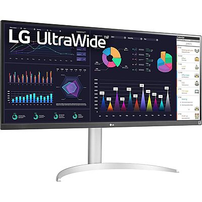 LG 34-Inch ,UltraWide FHD IPS Monitor with VESA DisplayHDR 400, AMD FreeSync, USB Type-C , 34WQ650-W LG 34-Inch ,UltraWide FHD IPS Monitor with VESA DisplayHDR 400, AMD FreeSync, USB Type-C , 34WQ650-W