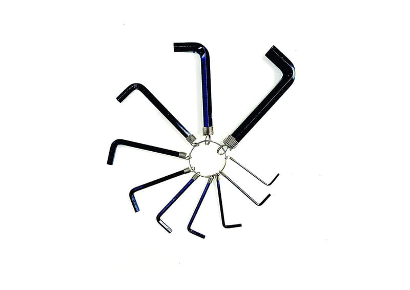 Jon Bhandari 10pcs Hex Key
