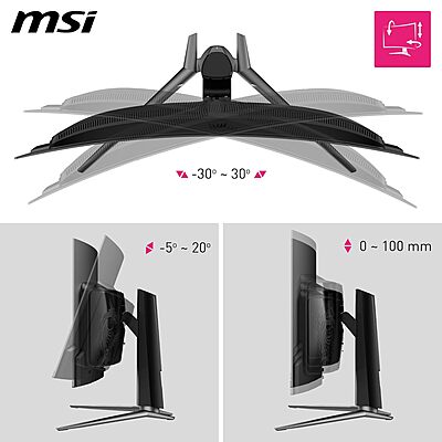 MSI,34 Inch, 240Hz Refresh Rate Monitor, MPG 341CQPX QD-OLED MSI,34 Inch, 240Hz Refresh Rate Monitor, MPG 341CQPX QD-OLED
