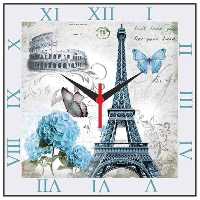 Sublimation Wall Clock Printed ViMe Design-8 MDF Printed Decorative Wooden Wall Clock Sublimation Wall Clock Printed ViMe Design-8 MDF Printed Decorative Wooden Wall Clock