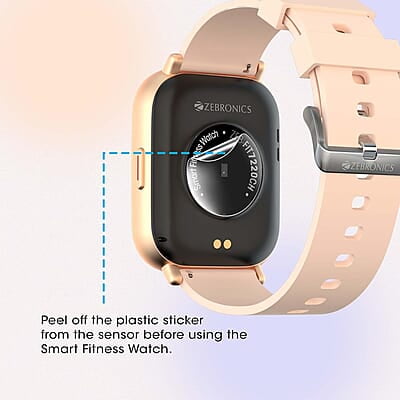 Zebronics ZEB-FIT7220CH Smart Fitness Watch with Call Function via Built-in Speaker & Mic