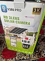 Triple Camera Cctv Triple View  Dual Camera Solar Camera