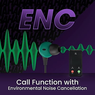 ZEBRONICS DC JOKER edition YOGA N3 with 46 Hours backup, Bluetooth v5.2 Wireless Neckband, ENC Calling, Gaming mode (Upto 50ms), Voice assistant, Dual pairing, Splash proof and Type C