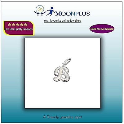 Silver B Pendant