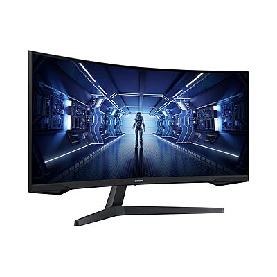 Samsung, 34-Inch, Ultra WQHD, 165Hz, 1ms, Curved Gaming Monitor, Odyssey G5 Samsung, 34-Inch, Ultra WQHD, 165Hz, 1ms, Curved Gaming Monitor, Odyssey G5