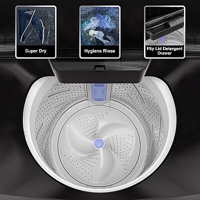 Godrej 7.5 Kg 5 Star Inbuilt heater with Steam Wash & Germ Shield Technology Fully-Automatic Top Loading Godrej 7.5 Kg 5 Star Inbuilt heater with Steam Wash & Germ Shield Technology Fully-Automatic Top Loading