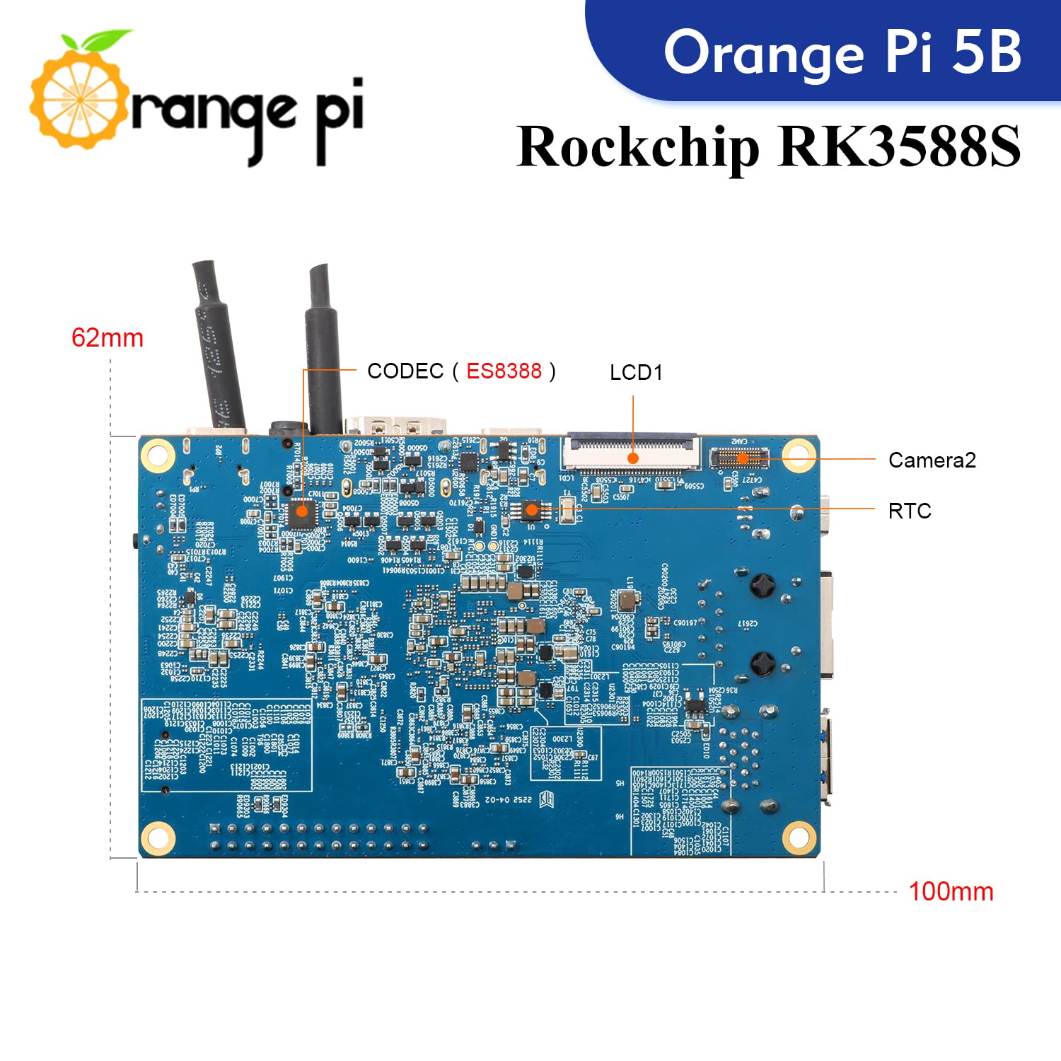Orange Pi 5B 16GB RAM 256GB eMMC