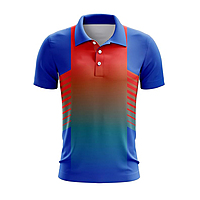 Men’s Full Printed DRI-FIT Cricket Sports Jersey – Breathable Polo T-Shirt for Match & Training