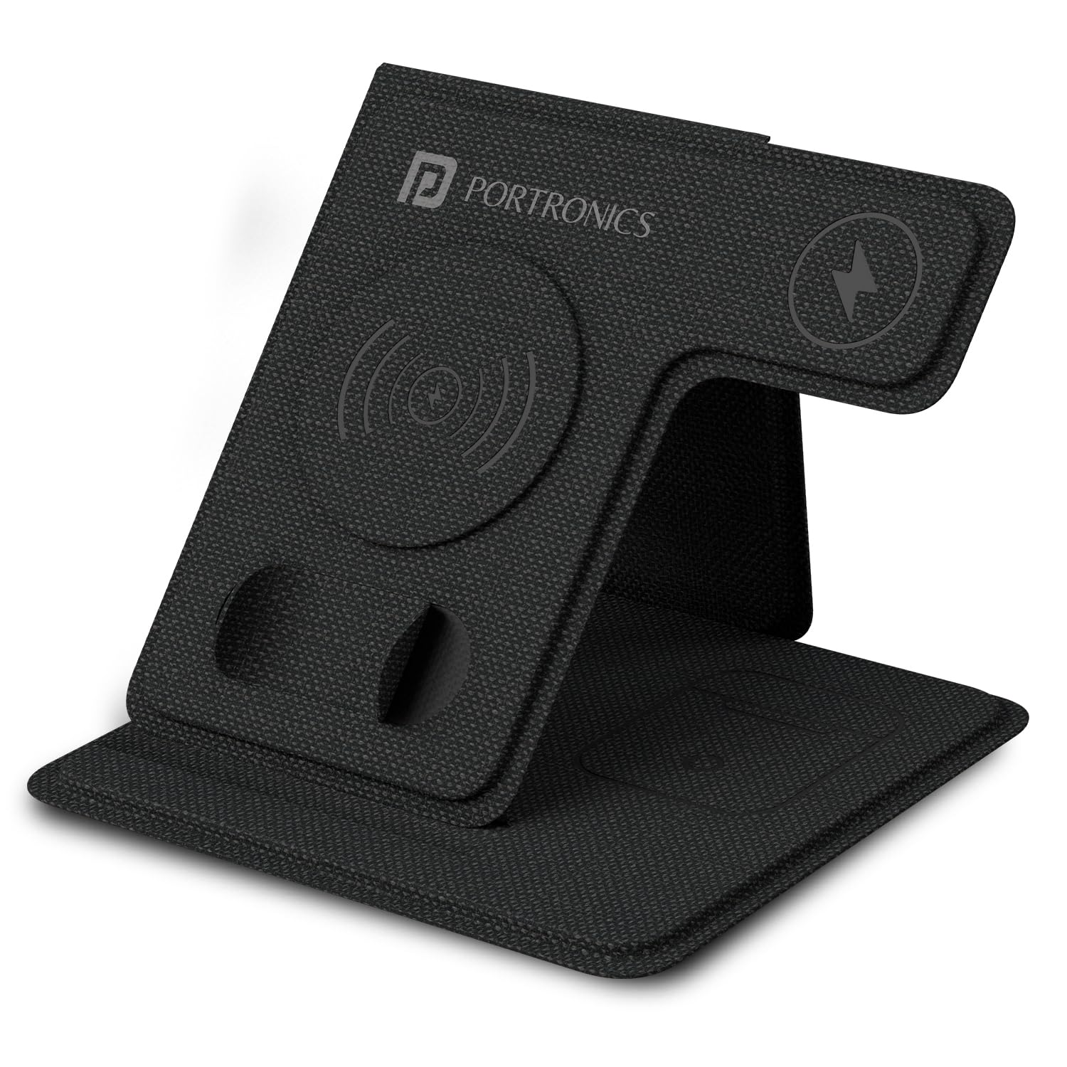Portronics Freedom Fold 3 15W Foldable MagSafe Wireless Charger for iPhone, Apple Watch & AirPods Portronics Freedom Fold 3 15W Foldable MagSafe Wireless Charger for iPhone, Apple Watch & AirPods