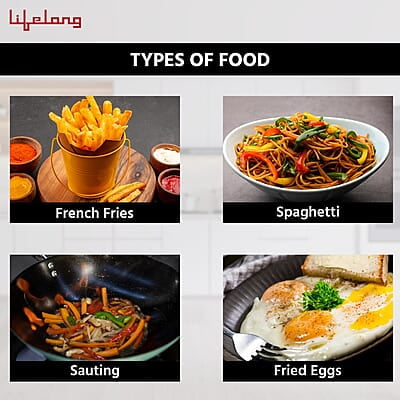 Lifelong 2000 Watt Radiant Induction Cooktop For Home With 7 Preset Indian Menu Option Lifelong 2000 Watt Radiant Induction Cooktop For Home With 7 Preset Indian Menu Option