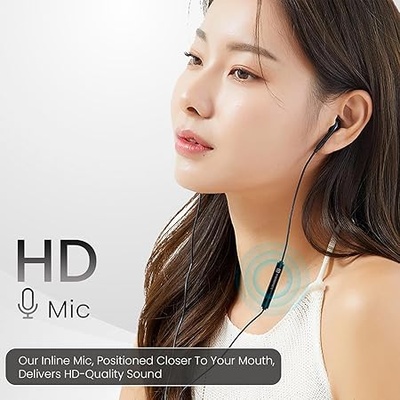 Portronics Conch Theta A in Ear 3.5mm Wired Earphones with In Line HD Mic, Powerful Audio, 14.2mm Dynamic Driver, Unique Earbuds Design, TPE Anti Tangle Wire,In line Controls,Wide Compatibility(White) Portronics Conch Theta A in Ear 3.5mm Wired Earphones with In Line HD Mic, Powerful Audio, 14.2mm Dynamic Driver, Unique Earbuds Design, TPE Anti Tangle Wire,In line Controls,Wide Compatibility(White)