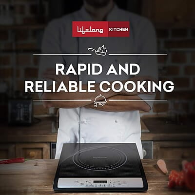 Lifelong Inferno LLIC20 1400-Watt Induction Cooktop