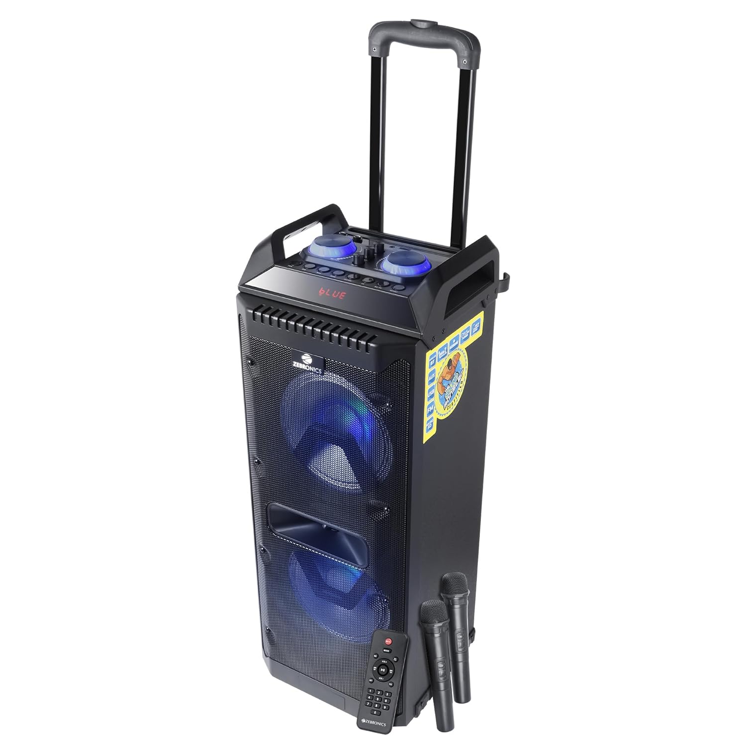 Zebronics 501 Moving Monster 2X8L Trolley Speaker
