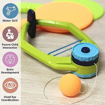 Hanging Table Tennis Self Training Indoor Gaming 2 Racket & 3 Practice Ball Portable - Double Sparring Hanging Toys Parent Child Interaction Indoor Toys for Kids Hanging Table Tennis Self Training Indoor Gaming 2 Racket & 3 Practice Ball Portable - Double Sparring Hanging Toys Parent Child Interaction Indoor Toys for Kids