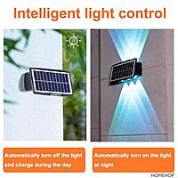 Outdoor 6 Led Up and Down Waterproof Wall lamp for Home Decor, Garden, Courtyard, & Balcony